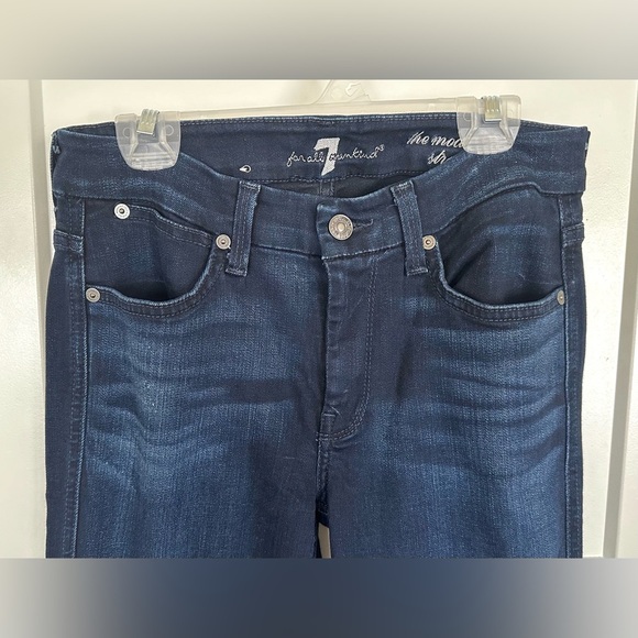 7 For All Mankind Modern Straight Jeans – Size 27 - Picture 6 of 7